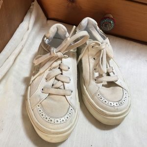 Louis Vuitton, Shoes, Louis Vuitton Kids Athletic White Leather Rubber Shoes  Sneakers Size 25 Lv